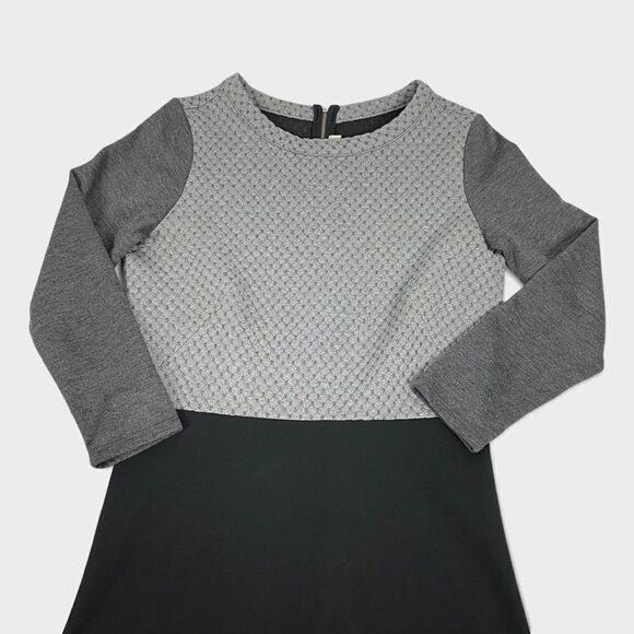 Loft Textured Color-Block Dress size 6 - Picture 3 of 6